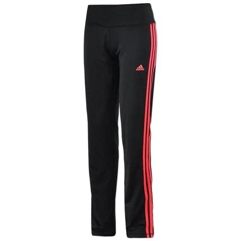 adidas hose damen schwarz rot|rote Hosen für Damen .